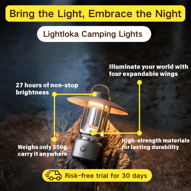 Multifunctional camping light image 1