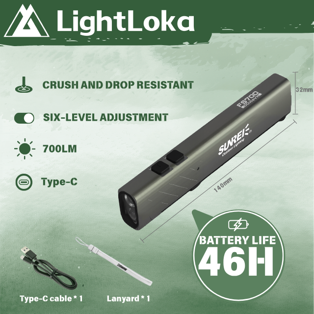 Ultra-Endurance Combat Flashlight - Green image