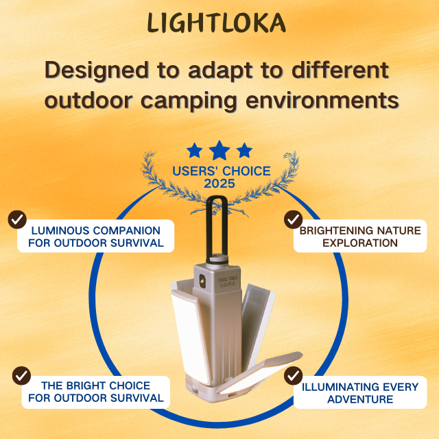 Four-wing camping lamp image 2